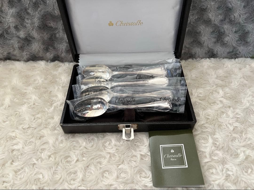 クリストフル　カトラリーセット　リュバン　スプーンセット〈４本セット〉