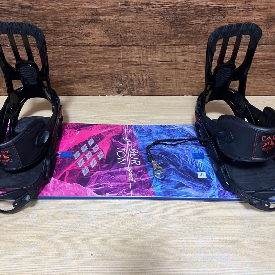 BURTON フライングＶ　レディース　スノーボード5点セット