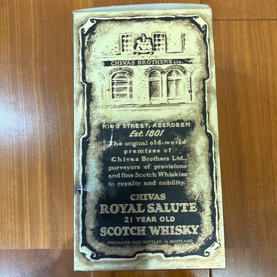 未開栓 Salute 21年 ブレンデッドスコッチウイスキー