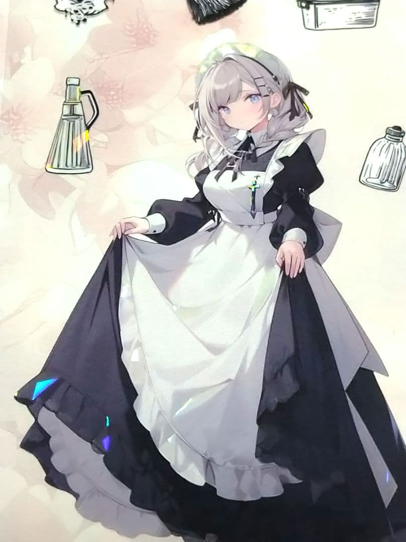 廃盤品✩J1071＃魔法女仆安洁莉娜(贝壳光)切売り海外人物女の子AIマステ