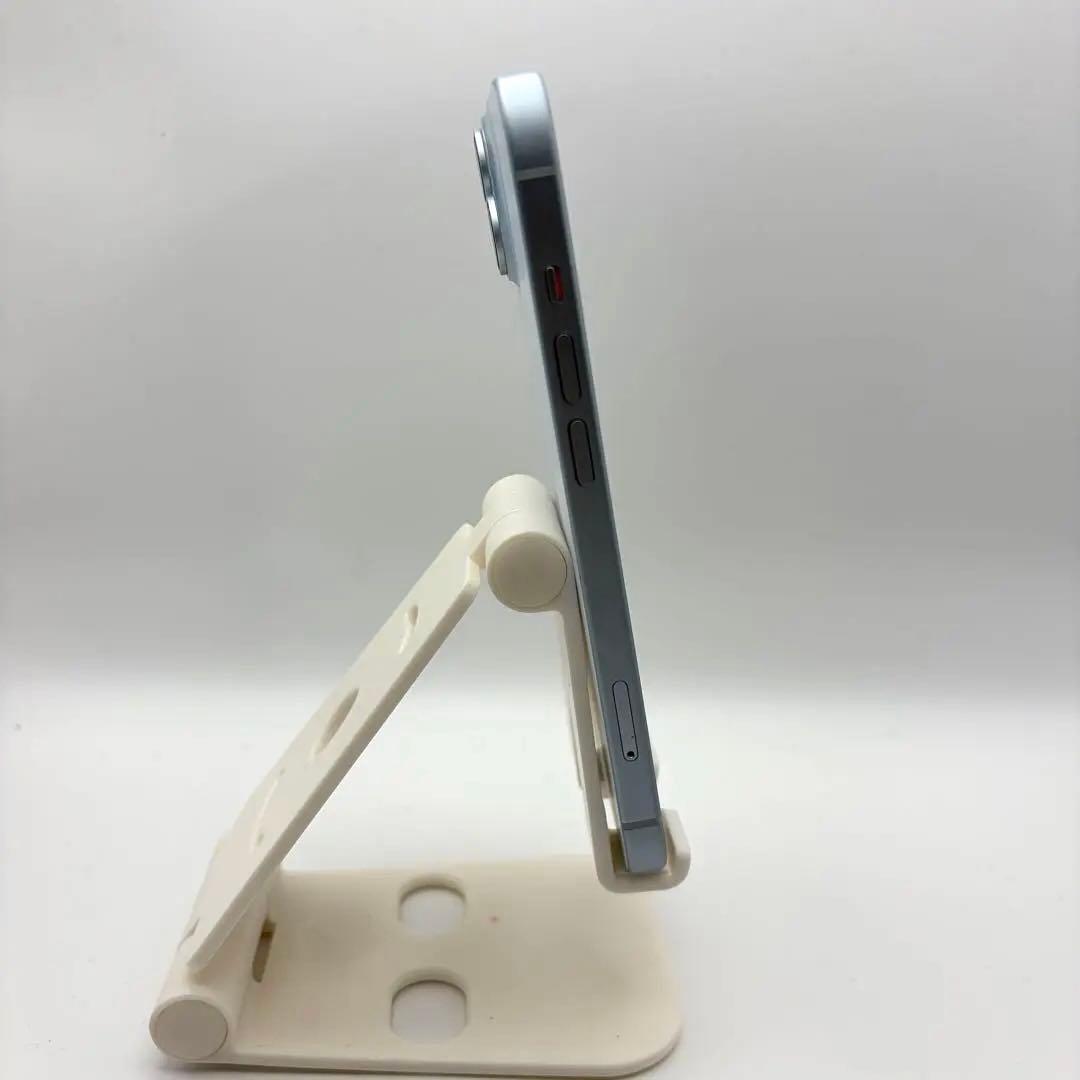 iPhone15 256GB ブルー SIMフリー美品 バッテリー100% 箱付