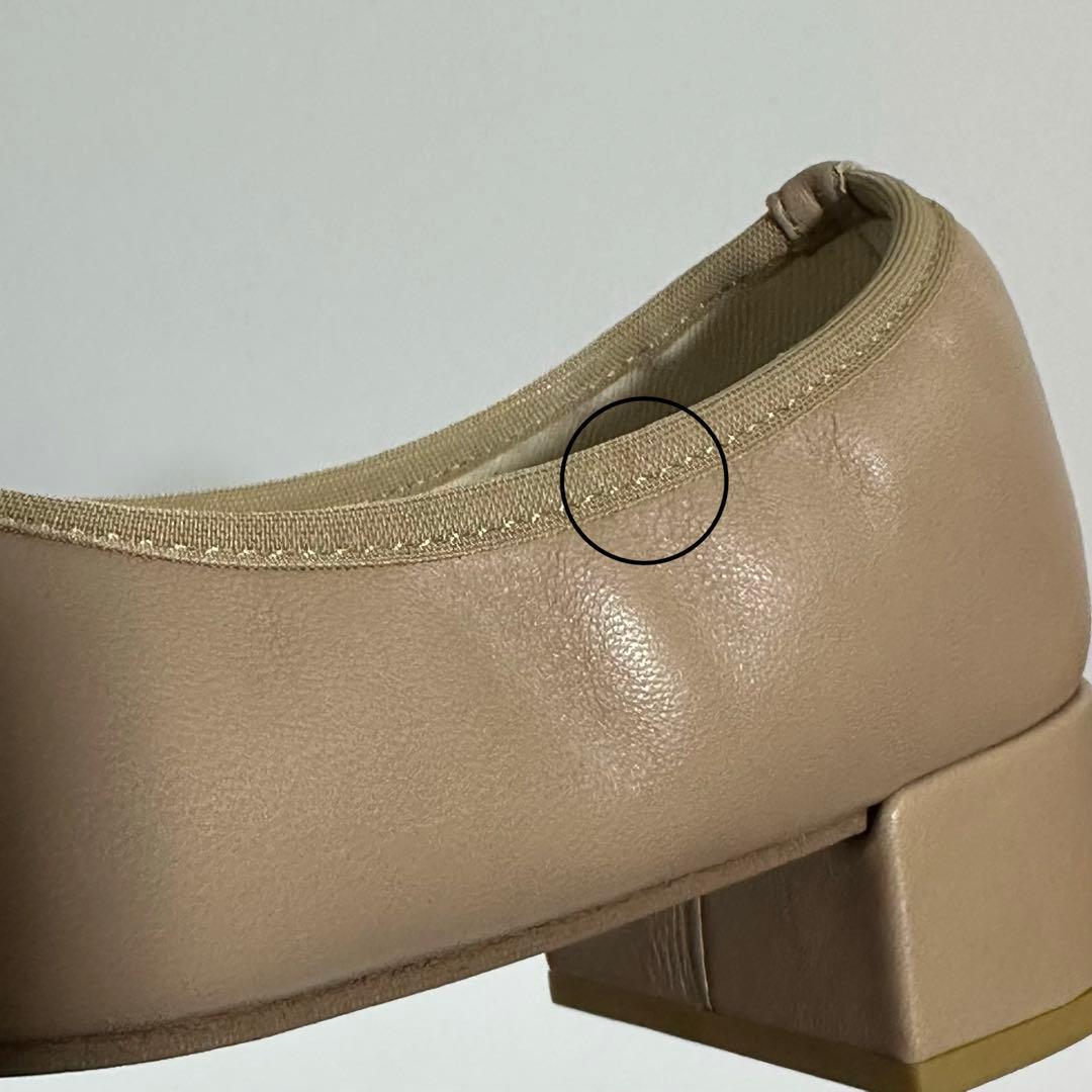 Repetto 室内試着のみ 39 ローガンパンプス バレエシューズ ラム革