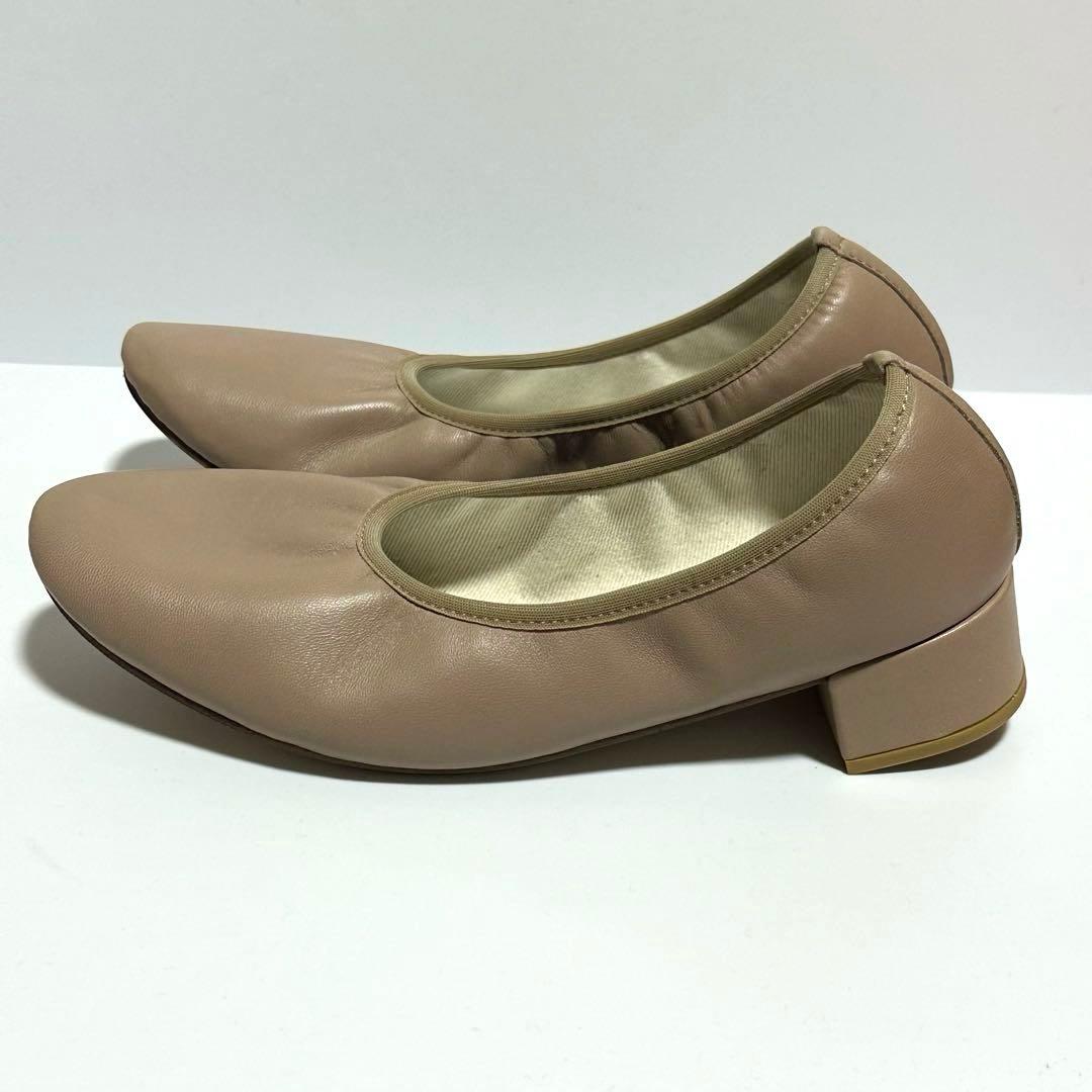 Repetto 室内試着のみ 39 ローガンパンプス バレエシューズ ラム革