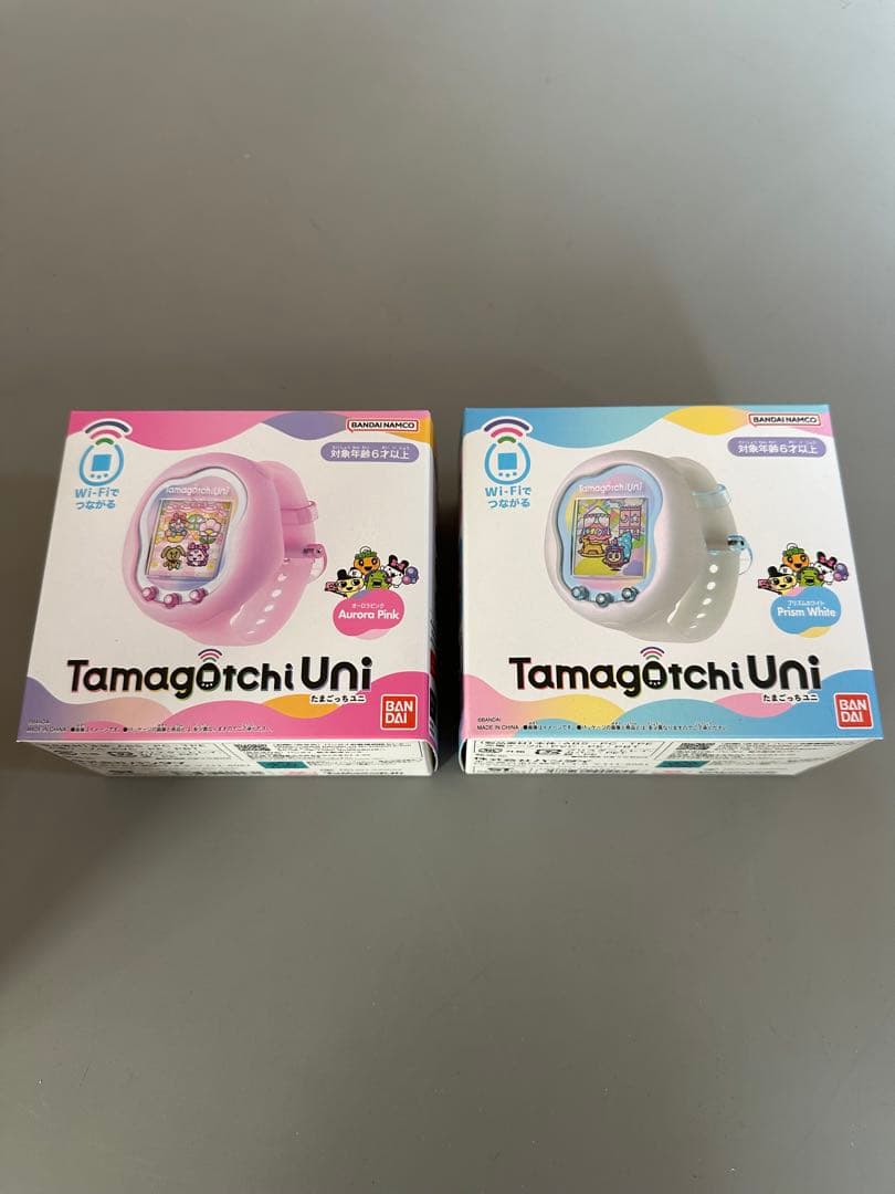 Tamagotchi Uni ピンク ホワイト 2色セット
