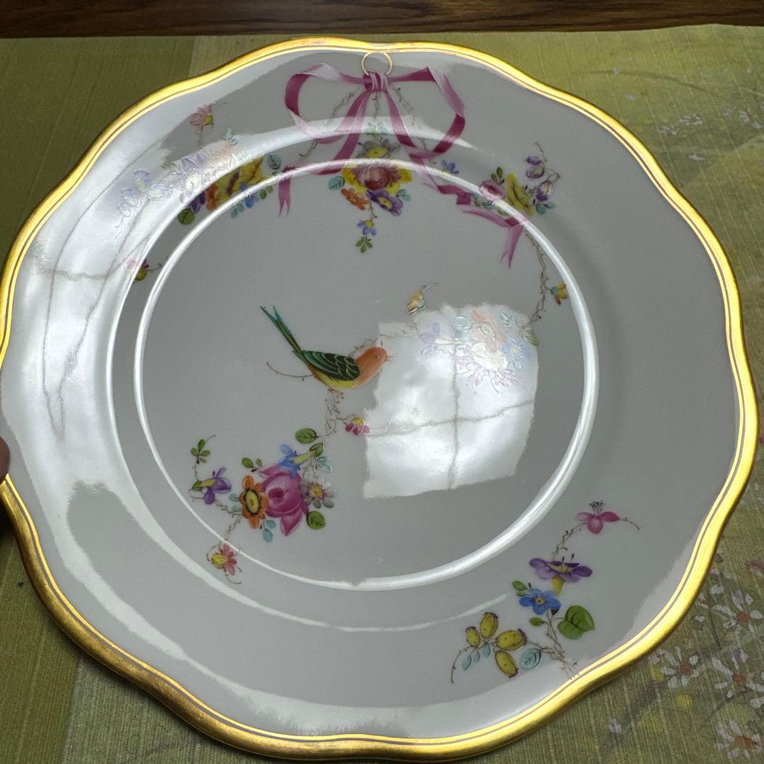 ヘレンド　地中海の庭　デザートプレート