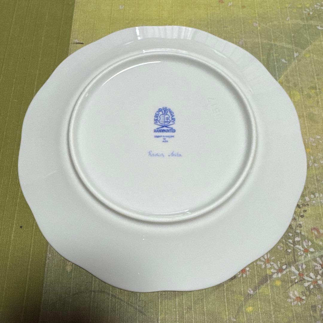 ヘレンド　地中海の庭　デザートプレート