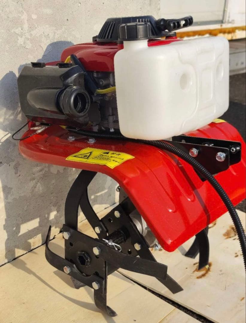 エンジン式耕運機 手押し耕うん機 排気量55cc耕幅38cm 耕深10-25cm