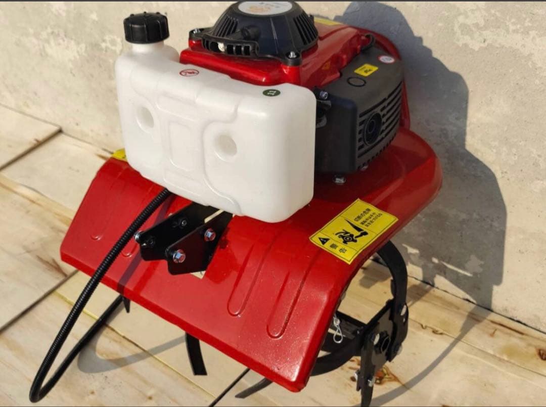 エンジン式耕運機 手押し耕うん機 排気量55cc耕幅38cm 耕深10-25cm