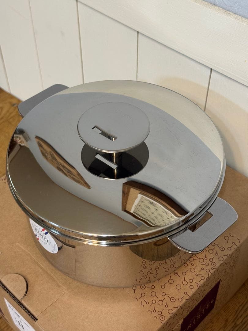 新品 CRISTEL 両手深鍋 G 18cm C18GK9