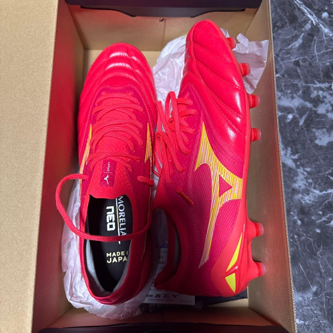 Mizuno Morelia Neo IV β 27.5cm レッド