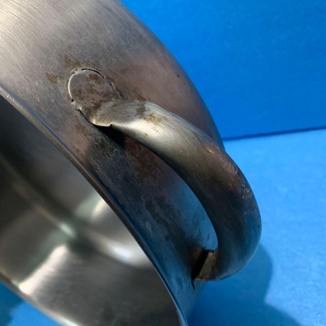 ②EBM モリブデンジ２ 30cm ステンレス フライパン 片手鍋