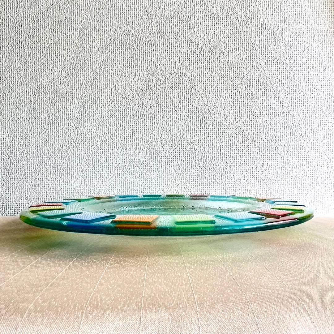 ★新品未使用★Villeroy & Boch ツイストレアガラスプレート大皿