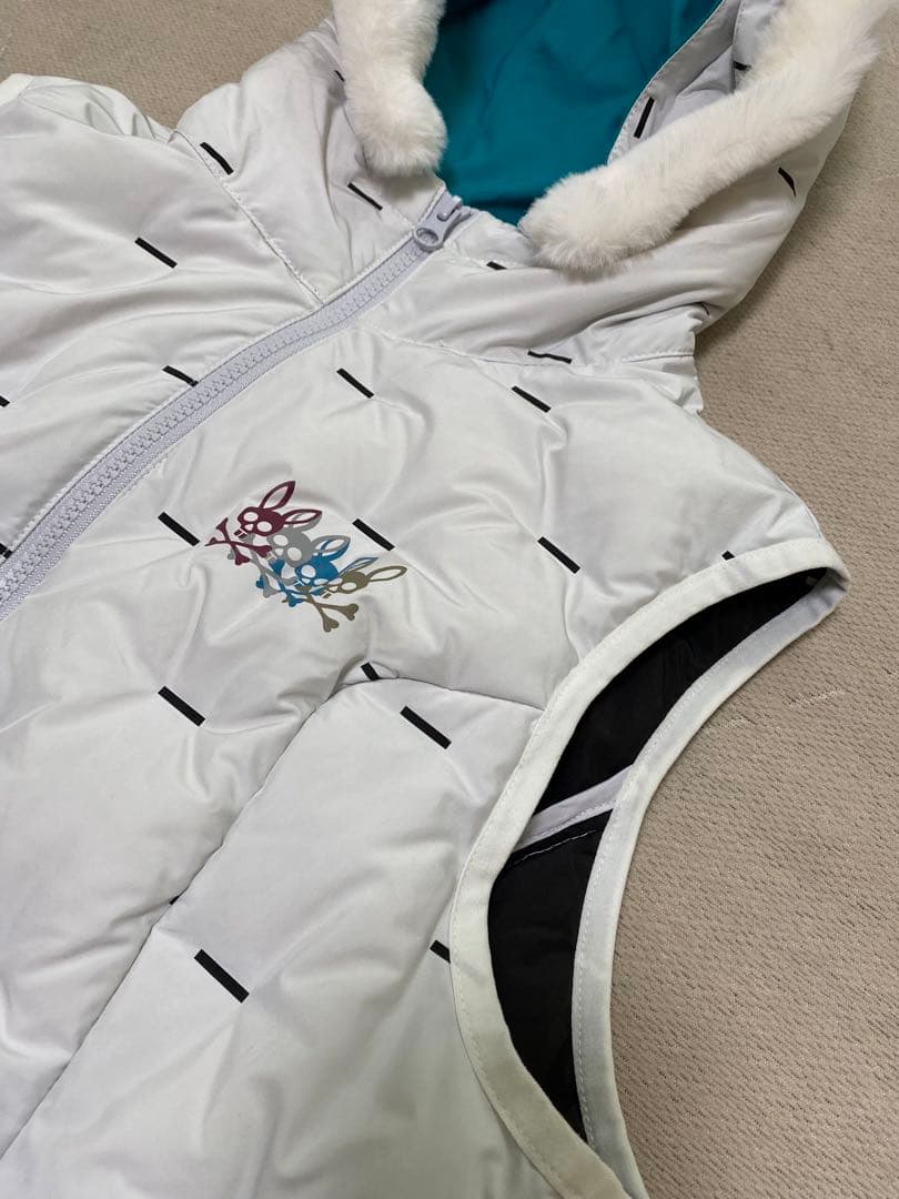 Psycho Bunny シームレスダウン ダウンベスト　ワンピース　ダウン