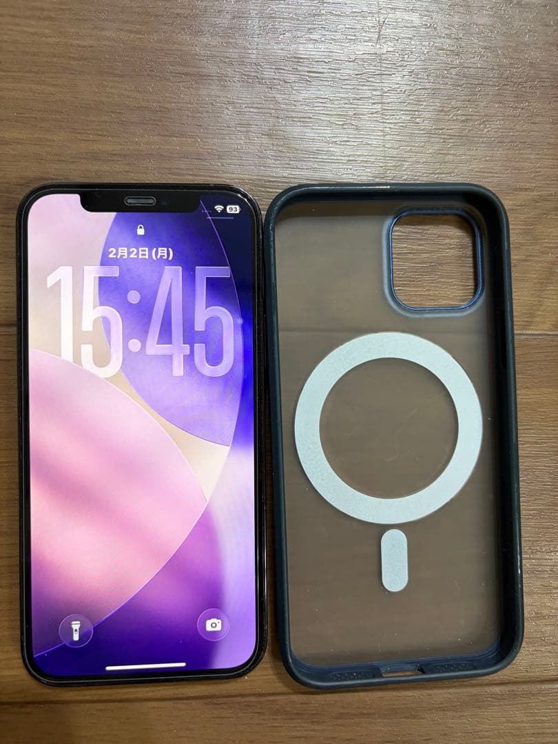 Iphone 12pro 256GB 本体、ケーブル、携帯保護ケース付き