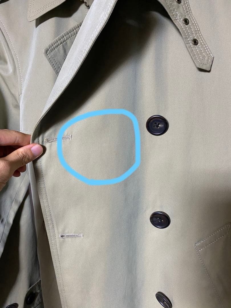 ダブル　トレンチコート　ポールスミスコレクション　Paul Smith