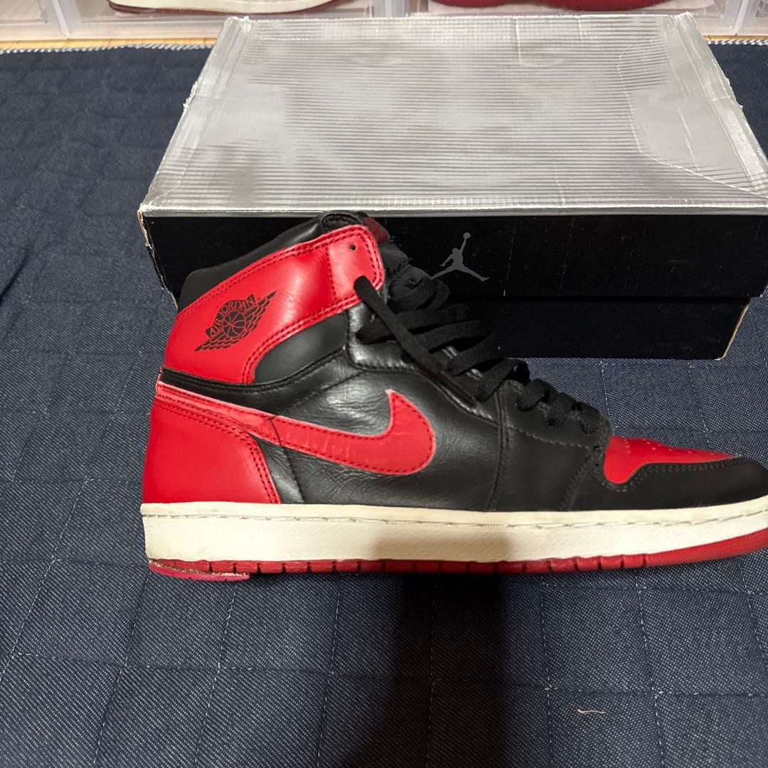 シューズ(男性用) Nike Air Jordan 1 Retro High Bred(2001)