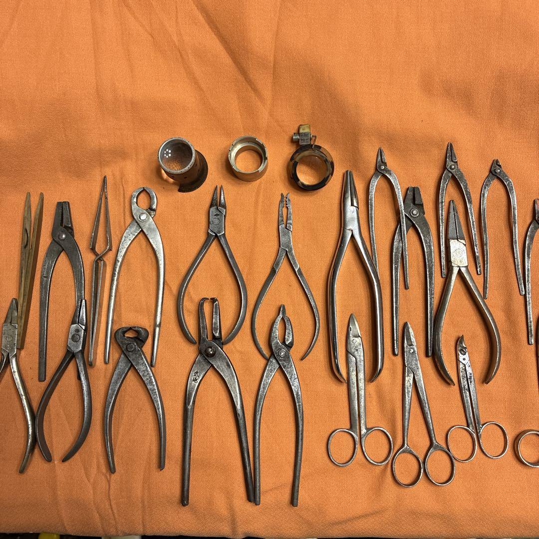 時計用工具　タガネ、ヤスリなど