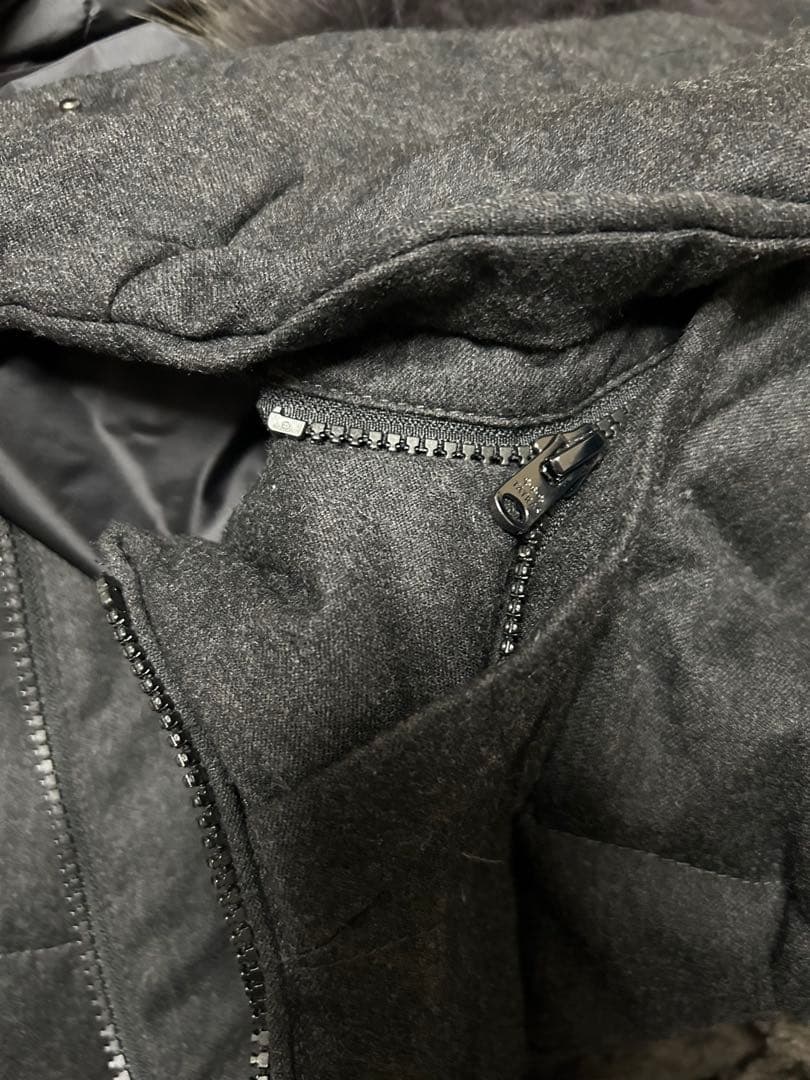 【美品】TATRAS タトラス ダウンコート ラビアナ　チャコールグレー　03