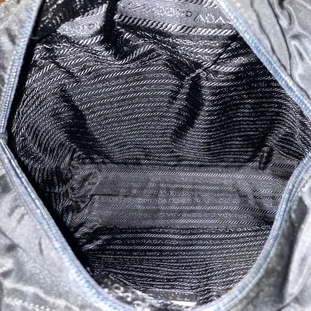 【美品】PRADA プラダ　トートバッグ　ハンド　ナイロン　ブラック　黒　肩掛け