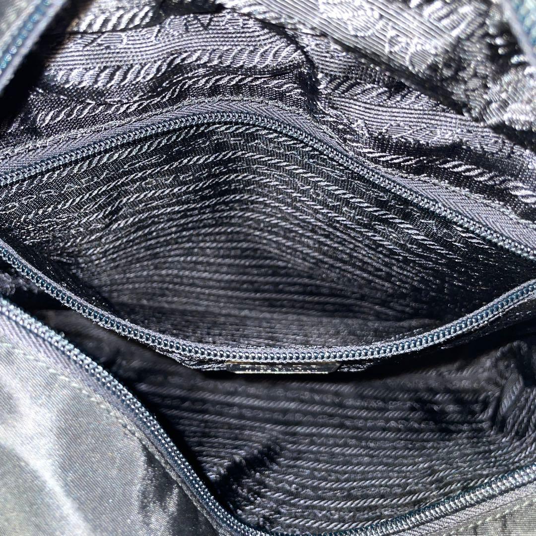 【美品】PRADA プラダ　トートバッグ　ハンド　ナイロン　ブラック　黒　肩掛け