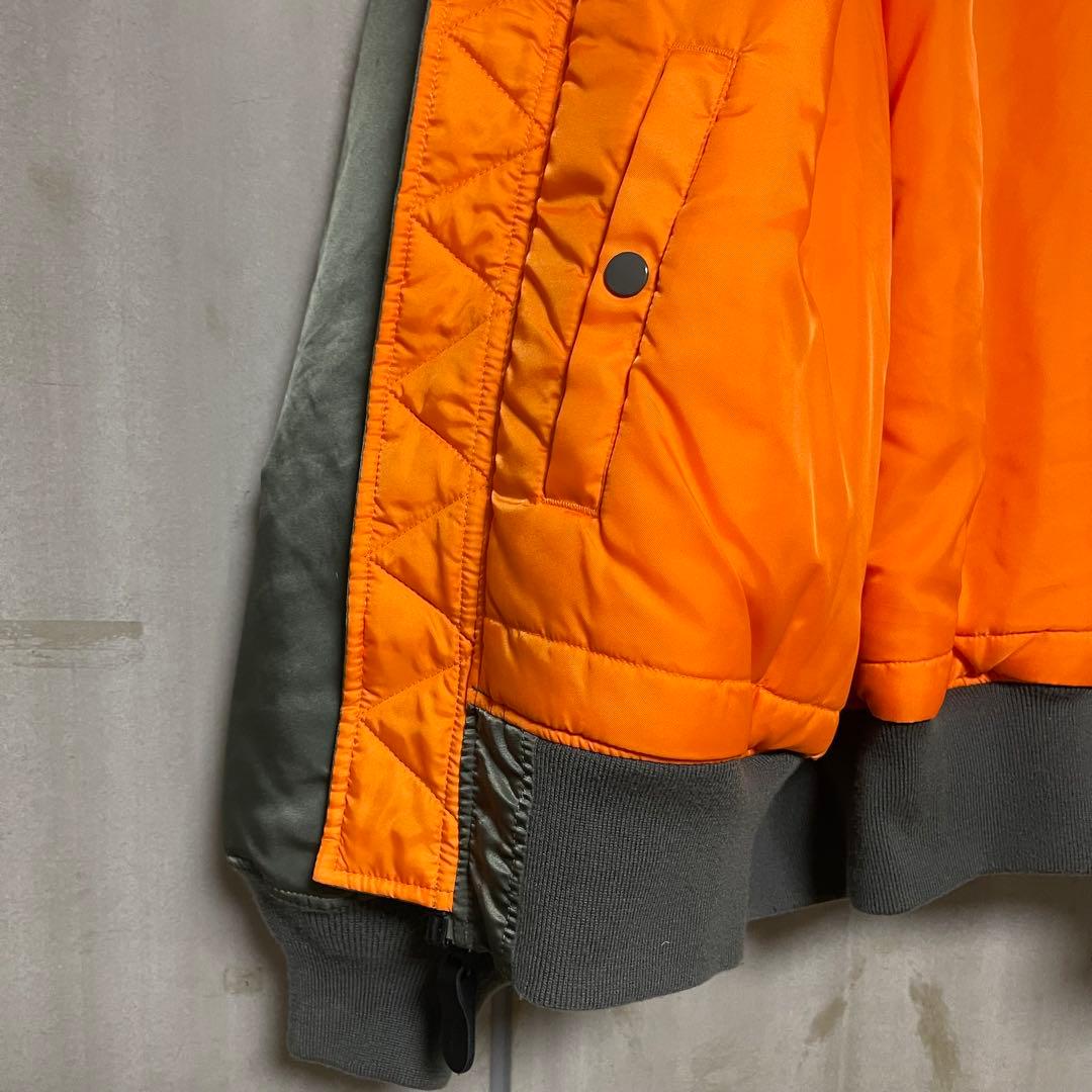 ビッグサイズ 5L★ALPHA MA-1ジャケット グリーン