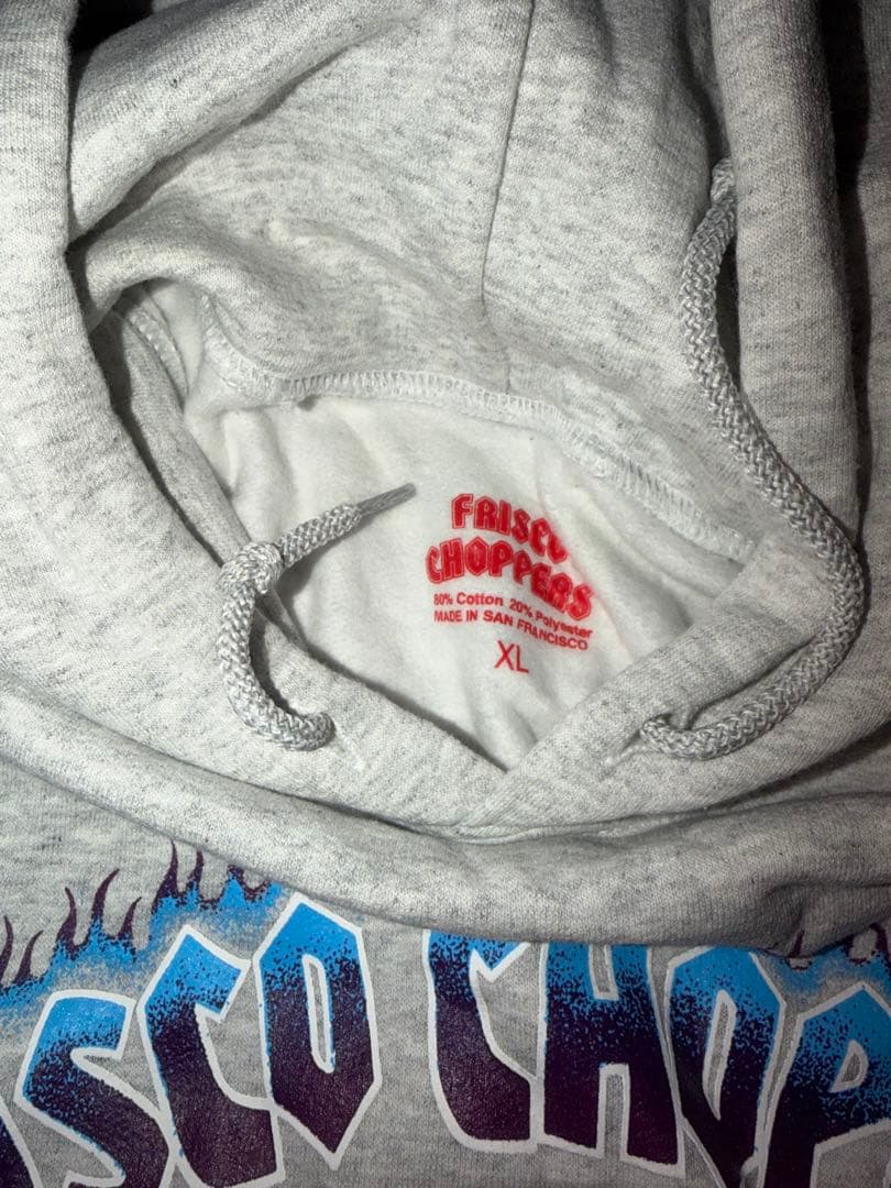 FRISCO CHOPPERS パーカー XL グレー　キムタク　着用