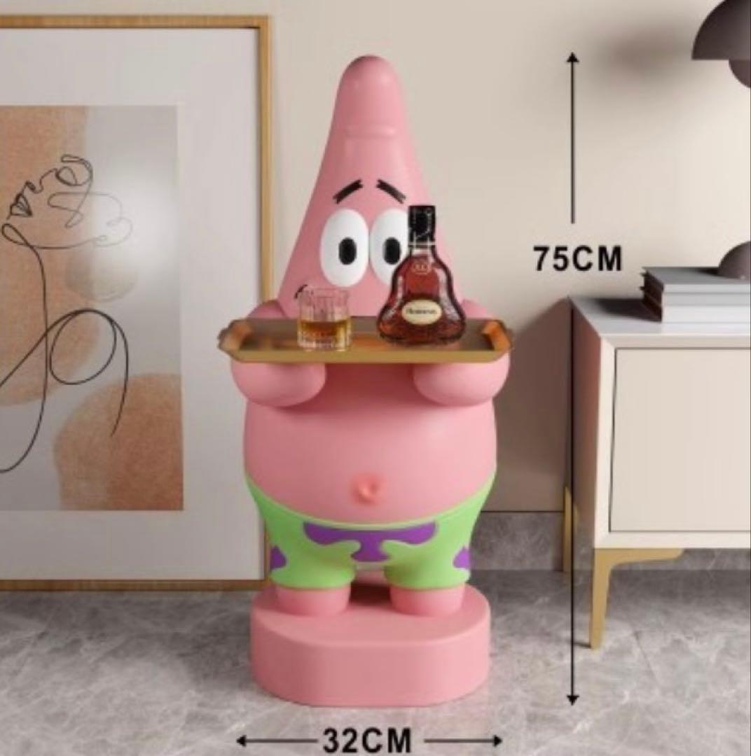 スポンジボブ パトリック君 特大インテリア フィギュア