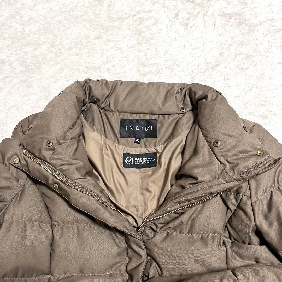 インディヴィ ダウンコート ブルーフォックス 40 L 近年モデル INDIVI