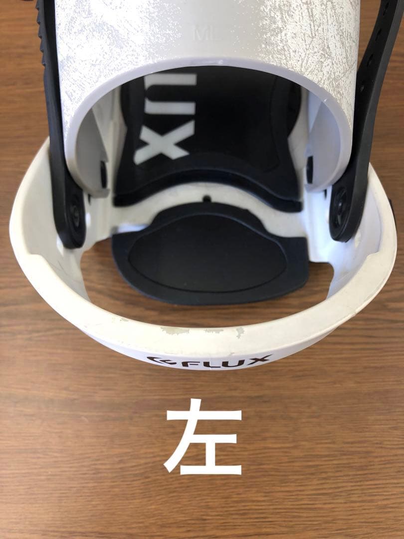 yuya.tokki　FLUX CV ビンディング Mサイズ ホワイト