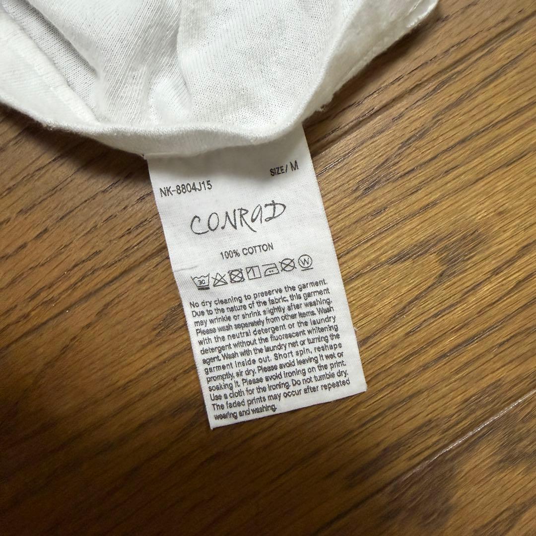 niceness CONRAD 動物イラスト Tシャツ M ホワイト