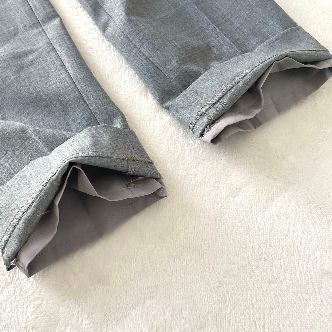 極美品⭐︎PLST グレー ストレッチ テーラード パンツスーツ セットアップ S