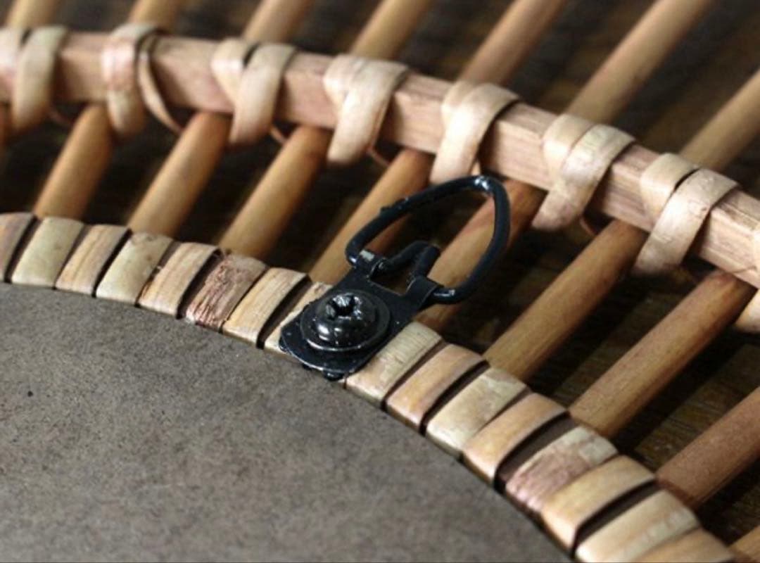 鏡 rotta rattan mirror etoile L