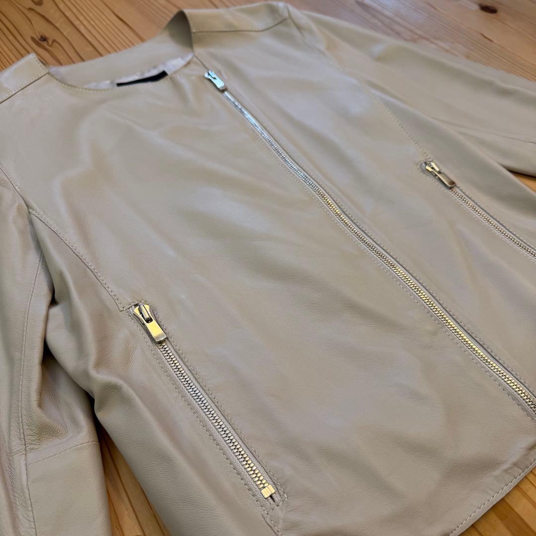 23区＊40サイズ＊ラムレザージャケット＊オンワード