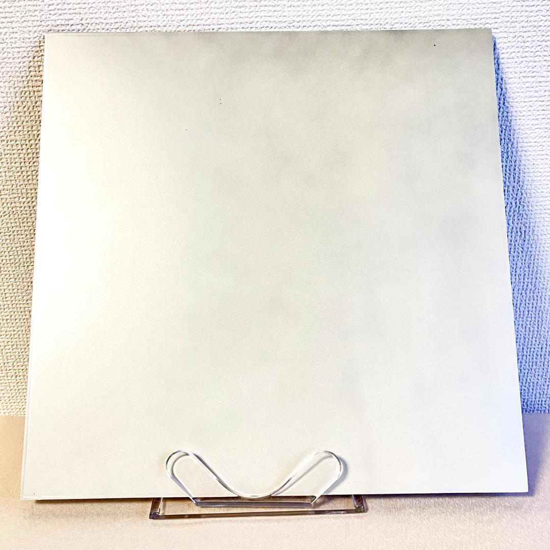 ★新品未使用 超美品 ★リバーシブル折敷　ガンメタリック✖️メタリックホワイト