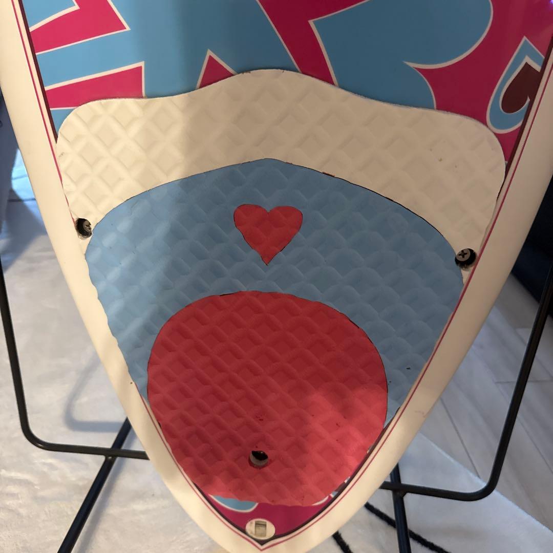 NSP surfbetty サーフボード ハート柄 ロングボード