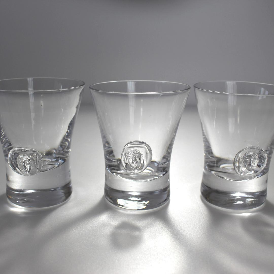 【美品・3個セット】Erik Hoglund　エリックホグラン　ショットグラス