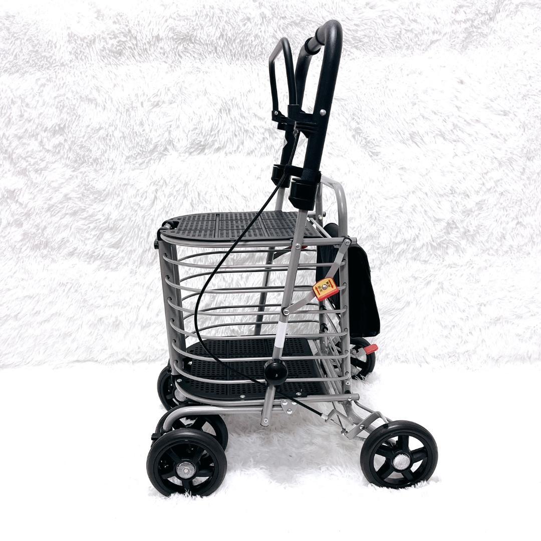 ✨未使用級✨ 極美品 島製作所 シルバーカー ハーモニーAL アルミフレーム