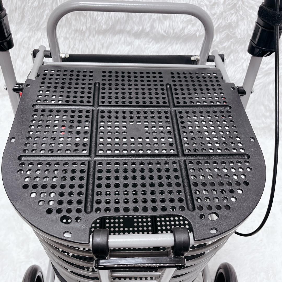 ✨未使用級✨ 極美品 島製作所 シルバーカー ハーモニーAL アルミフレーム