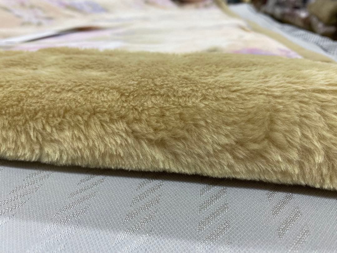 ロマンス　マイヤー合わせ毛布・嵩高ポリエステル・泉大津製・静電気抑制・シングル