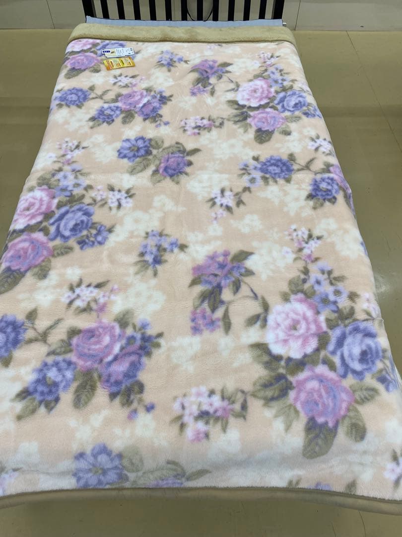 ロマンス　マイヤー合わせ毛布・嵩高ポリエステル・泉大津製・静電気抑制・シングル