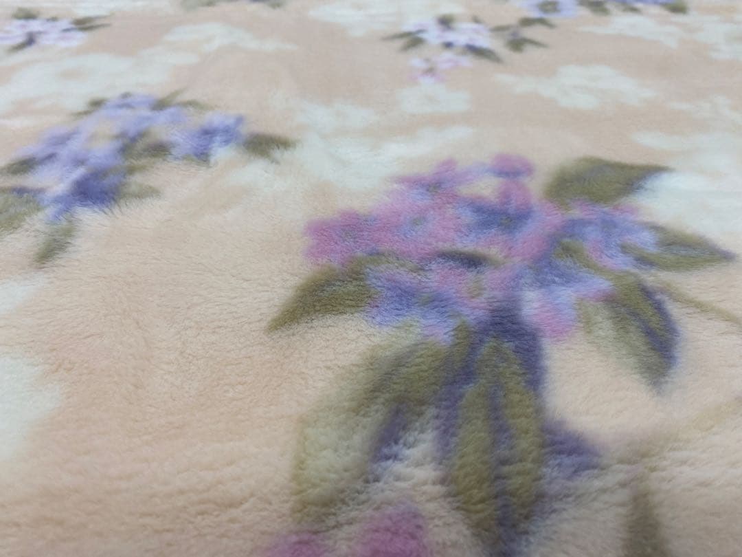 ロマンス　マイヤー合わせ毛布・嵩高ポリエステル・泉大津製・静電気抑制・シングル