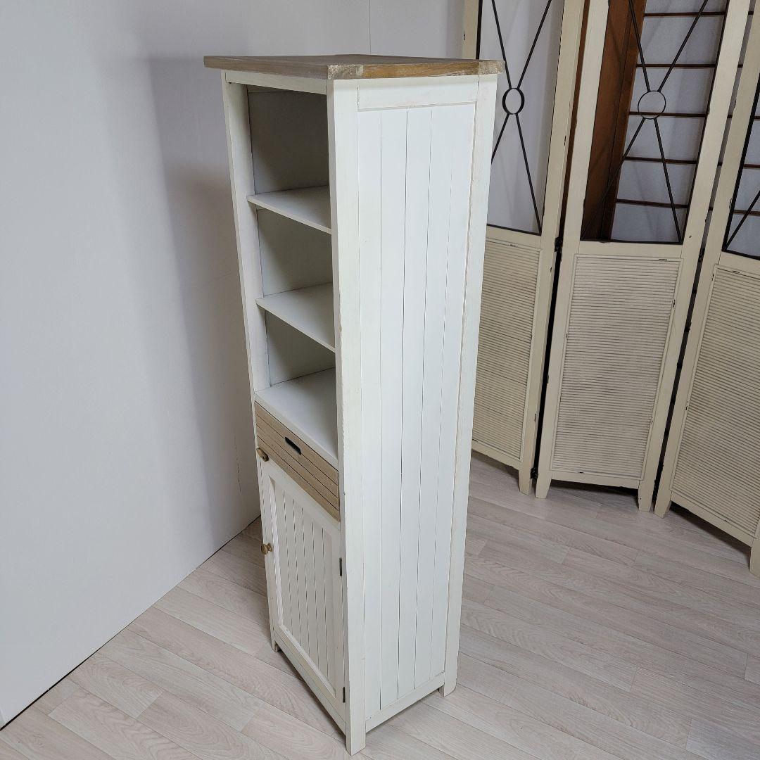 天然木トールキャビネット 45×35×150(cm)