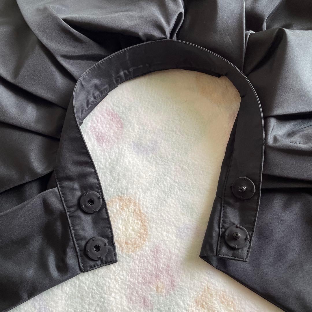 Maron新品未使用LANVIN collection38シルク混紡襟取