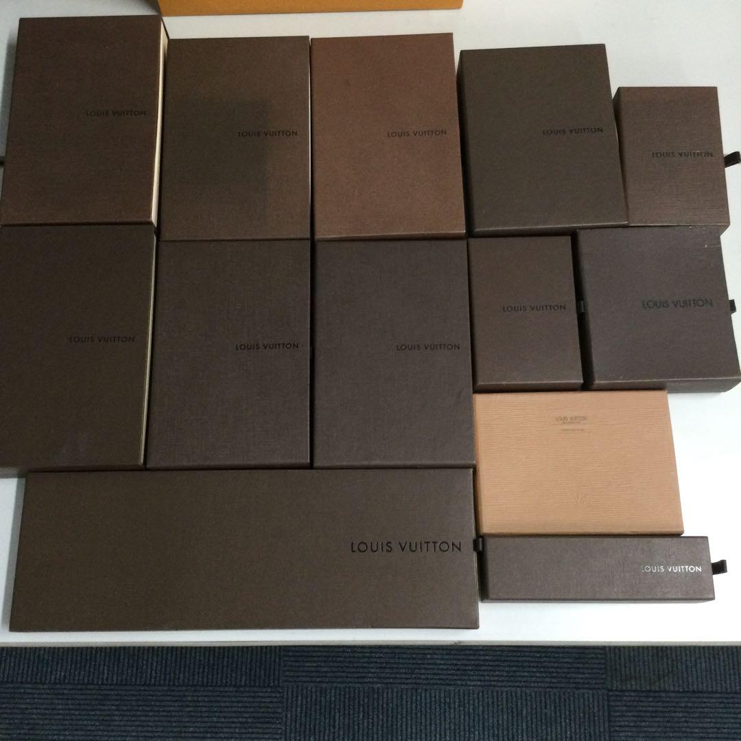 色々なブランド 紙袋 空箱 ルイヴィトン エルメス シャネル他 まとめて