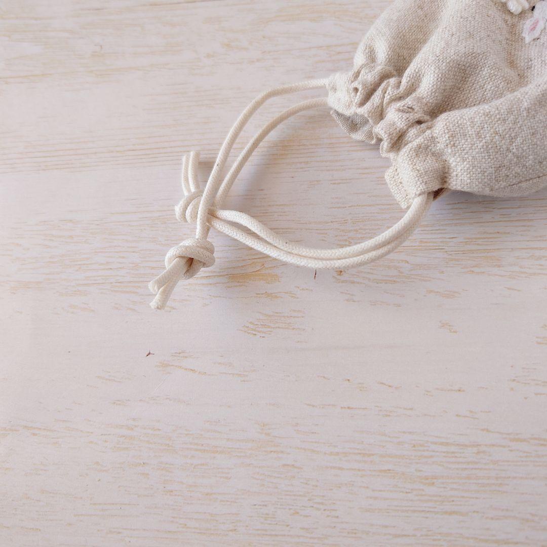 ちっちゃな巾着サシェ/詰替えタイプ【うさことラズベリー】