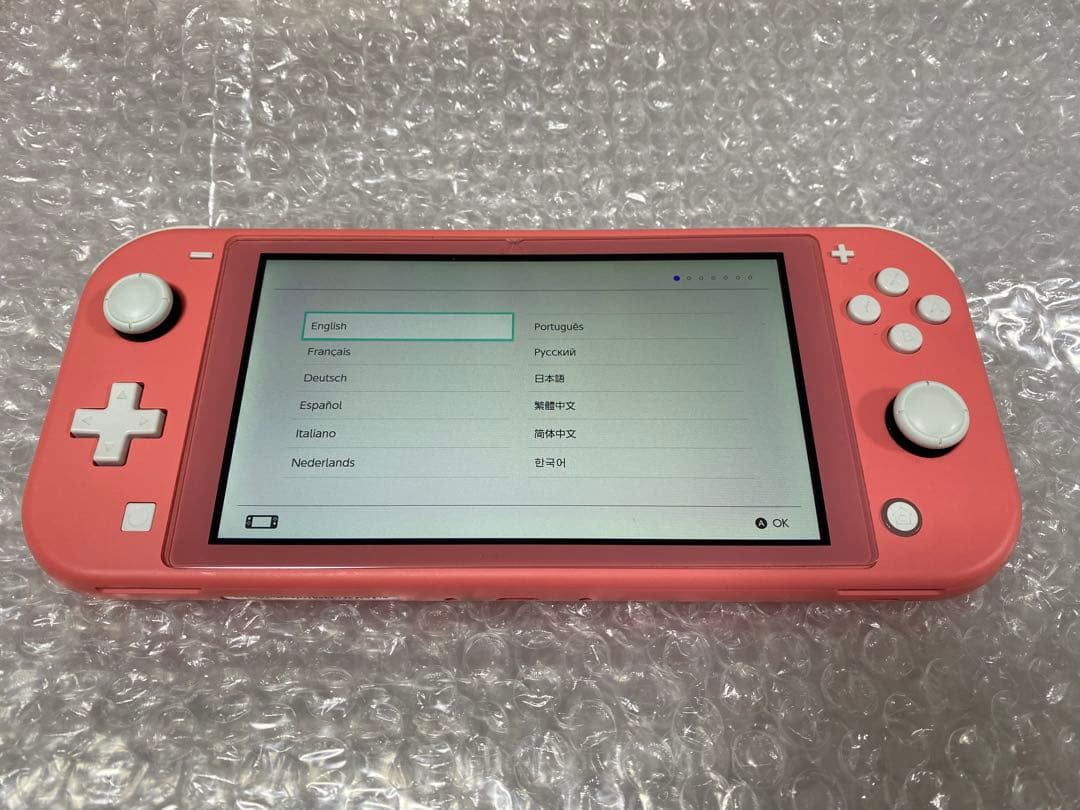 Nintendo Switch Lite コーラルピンク　本体＋