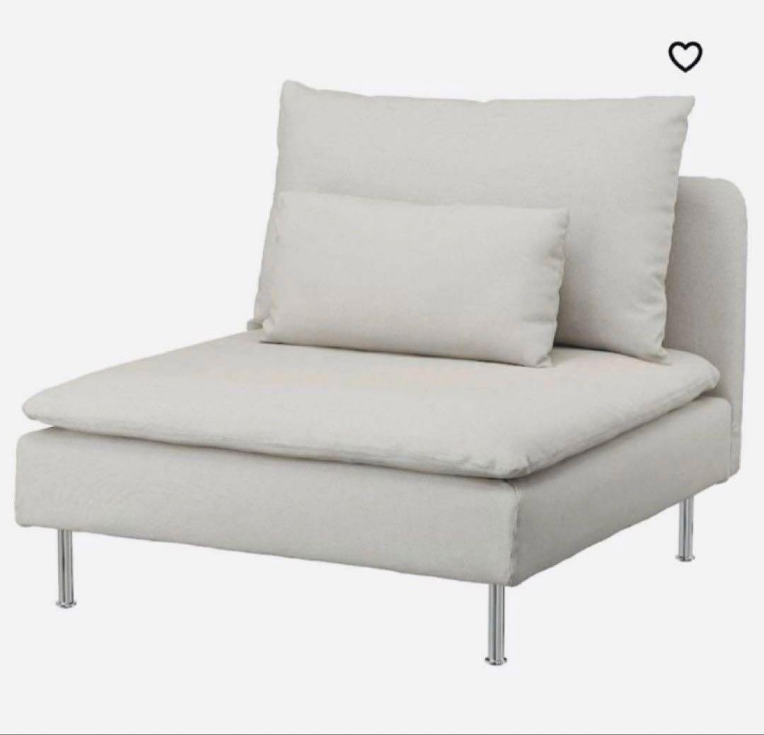 IKEA ソーデルハムン　クッション付き 使用感あり　10/22までの掲載