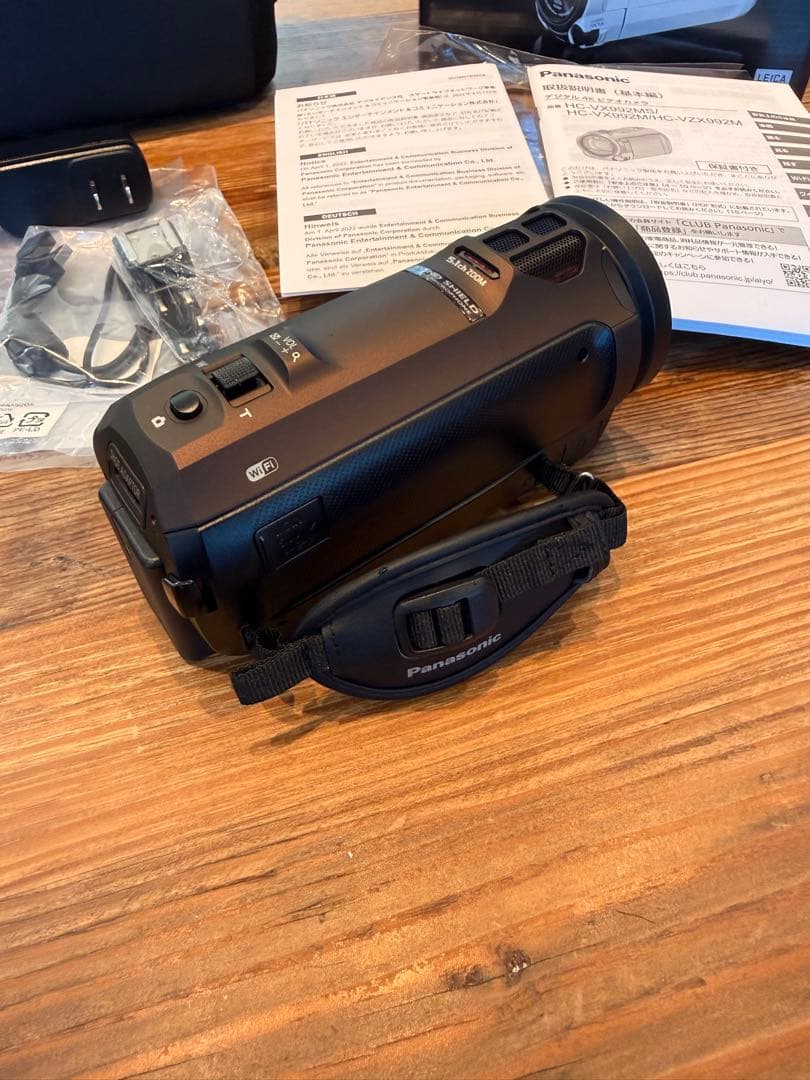 Panasonic 4K ビデオカメラ HC-VX992MS 即使用可能セット