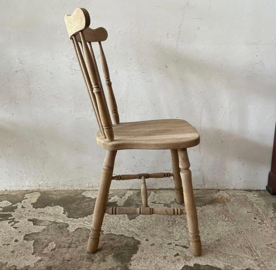 ビンテージ ダイニング カフェチェア 剥離