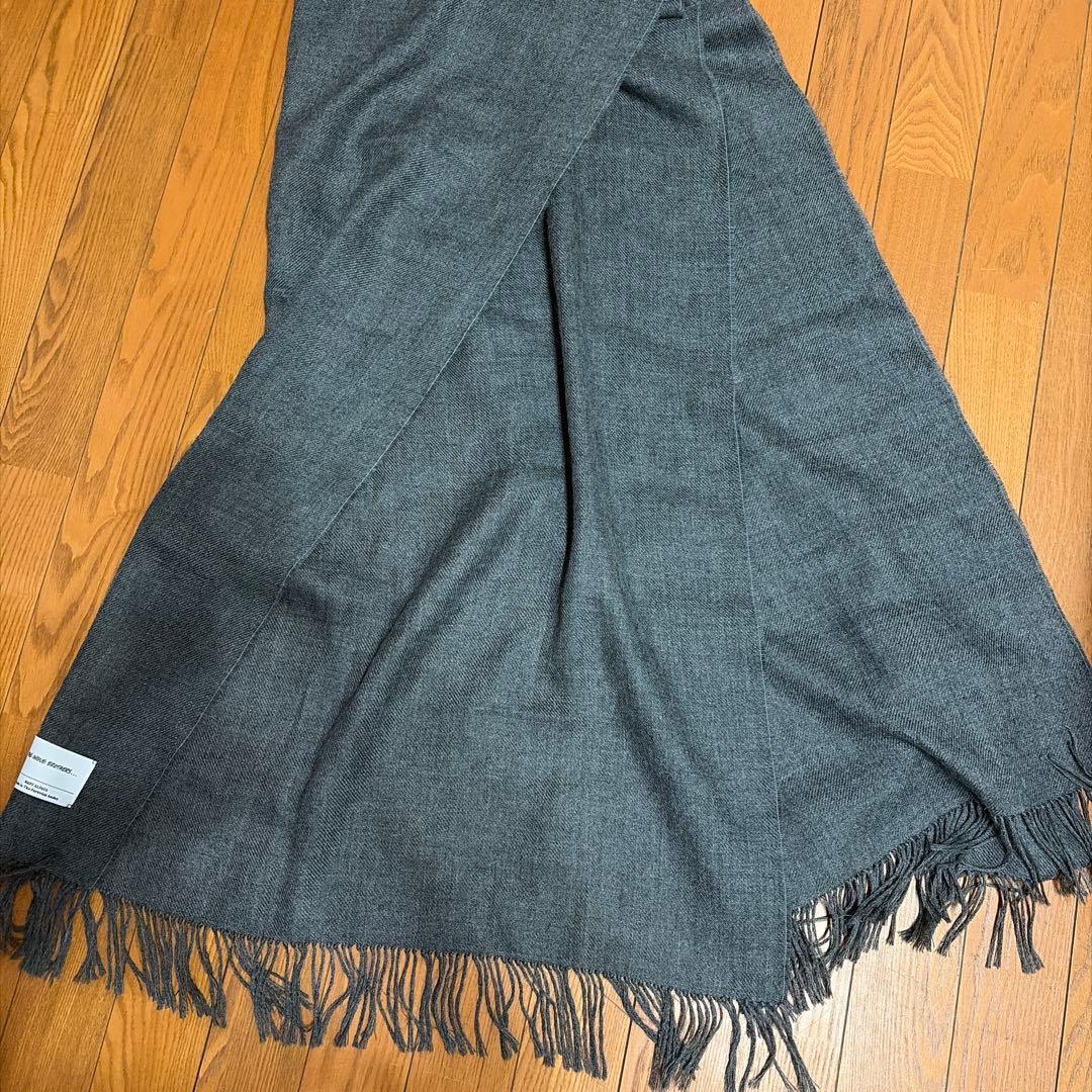 THE INOUVE BROTHERS ベビーアルパカマフラー グレー